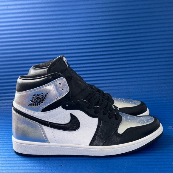 Nike Air Jordan 1 Retro High OG Silver Toe Sz Size 14.5W/13M CD0461-001 NEW - Picture 1 of 8